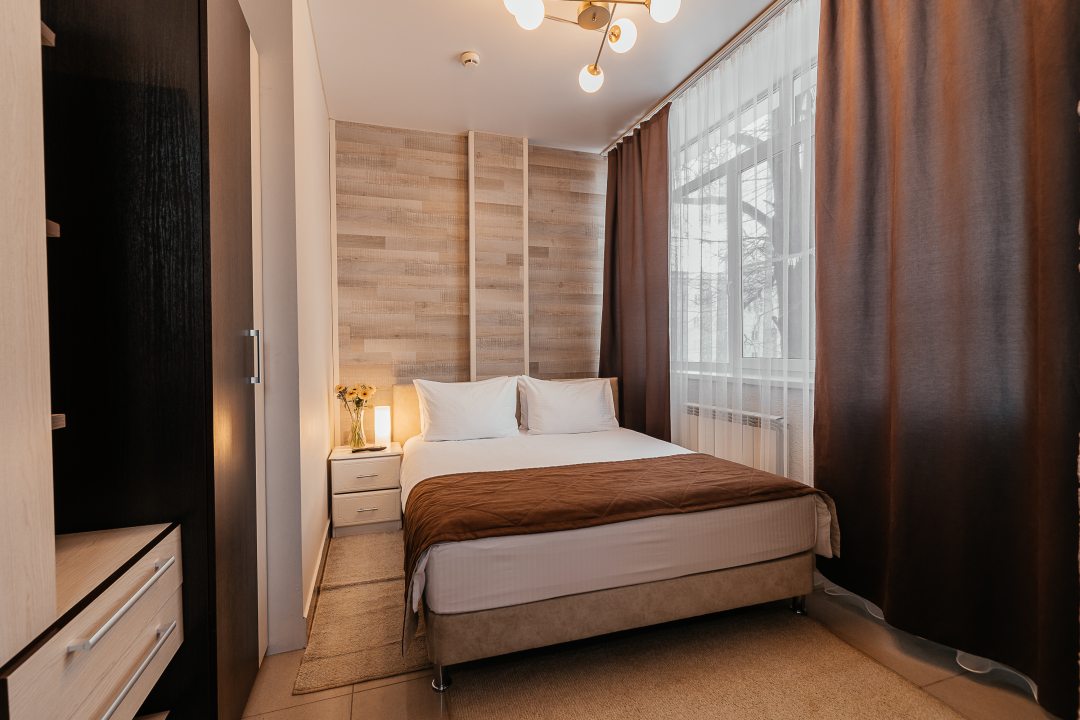 Двухместный (Стандартный двухместный номер с 1 кроватью) гостиницы City Hotel, Смоленск