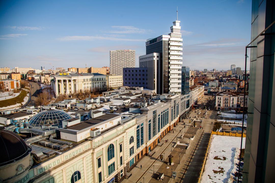 Панорамный вид, Гостиница Татарстан