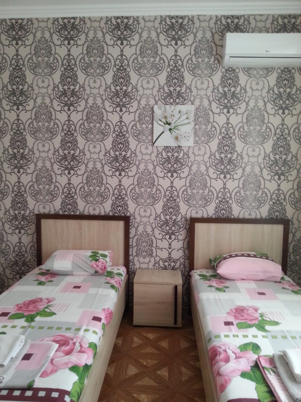 Двухместный (Комфорт с 2 односпальными кроватями), Гостиница Азия