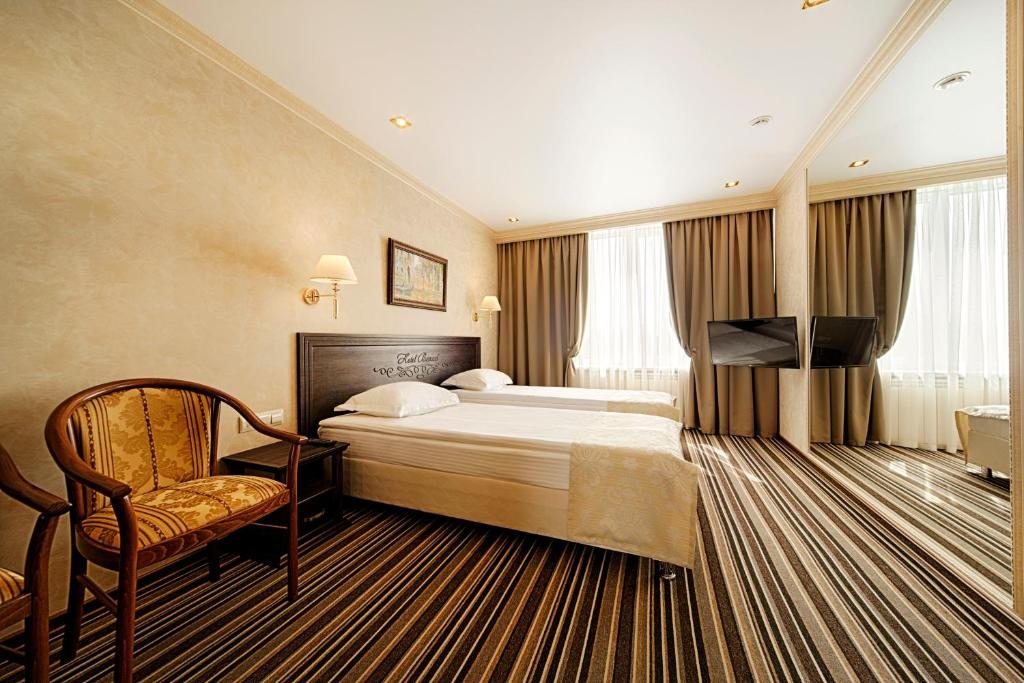 Двухместный (Двухместный номер бизнес-класса с 1 кроватью или 2 отдельными кроватями) гостиницы Барнаул
