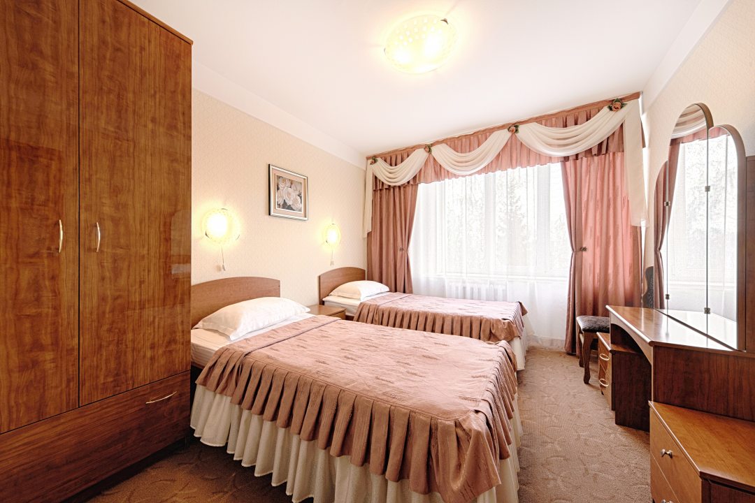 Двухместный (Большой двухместный номер с 1 кроватью или 2 отдельными кроватями) гостиницы Барнаул
