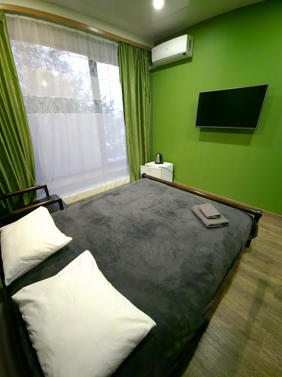 Двухместный номер категории Люкс.
Удобства в номера.