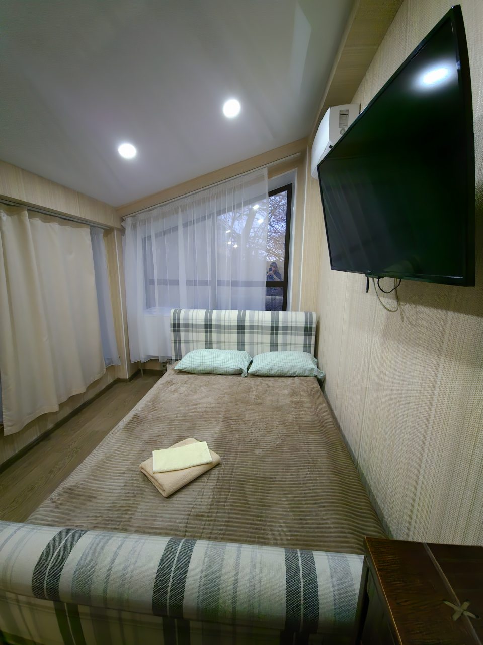 Двухместный номер категории Люкс.
Удобства в номера.