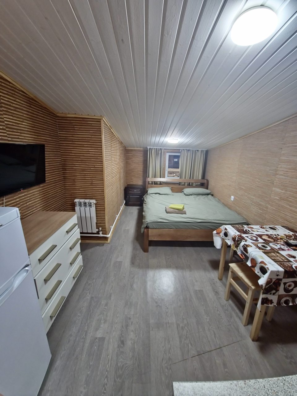 Двухместные апартаменты.
Удобства в номера. 
Кухня в номере.