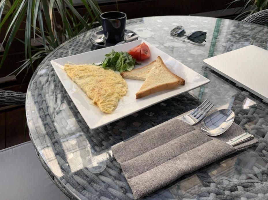 Завтрак, Отель Hanzer