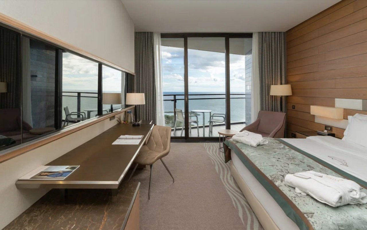 De Luxe (Одна кровать, sea view), Отель Мрия