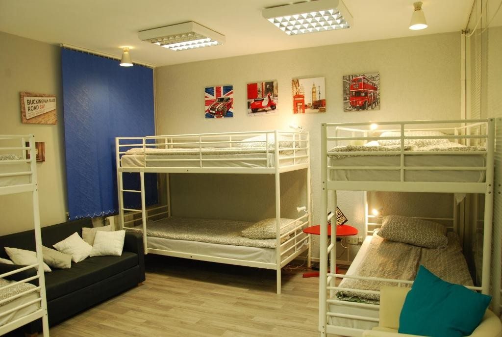 Номер (Кровать в общем номере для мужчин и женщин с 10 кроватями) хостела Royal Hostel 905, Новосибирск