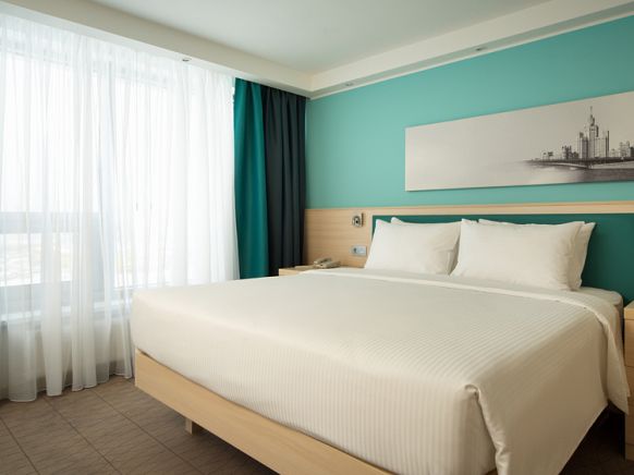 Фотография номера гостиницы Хэмптон бай Хилтон Москва Строгино