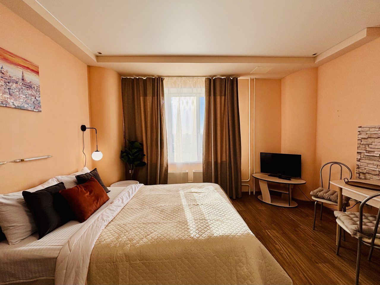 Апартаменты (Двухместные однокомнатные), Апартаменты Аврора