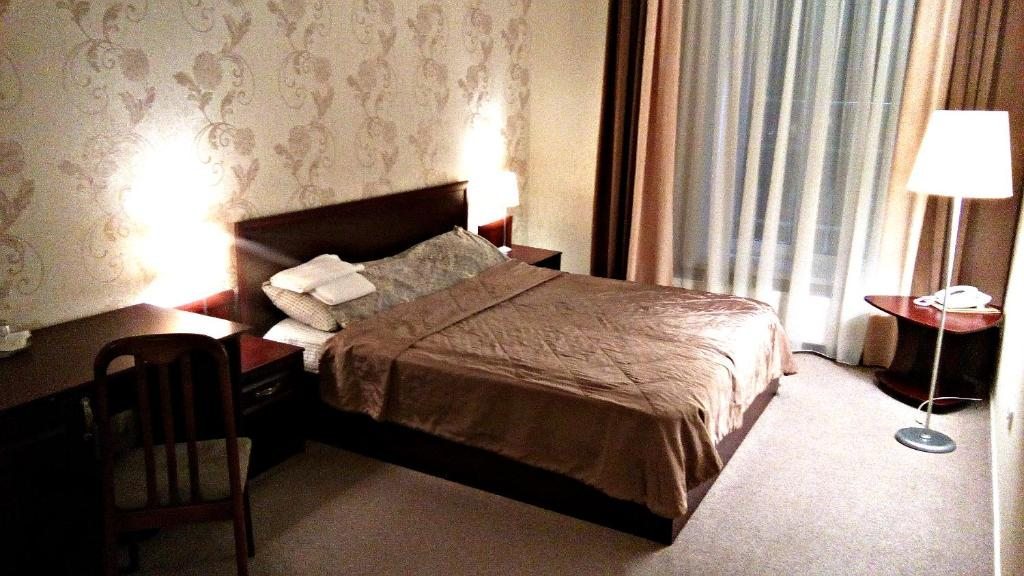 Двухместный (Улучшенный двухместный номер с 1 кроватью) отеля Россия, Борисоглебск
