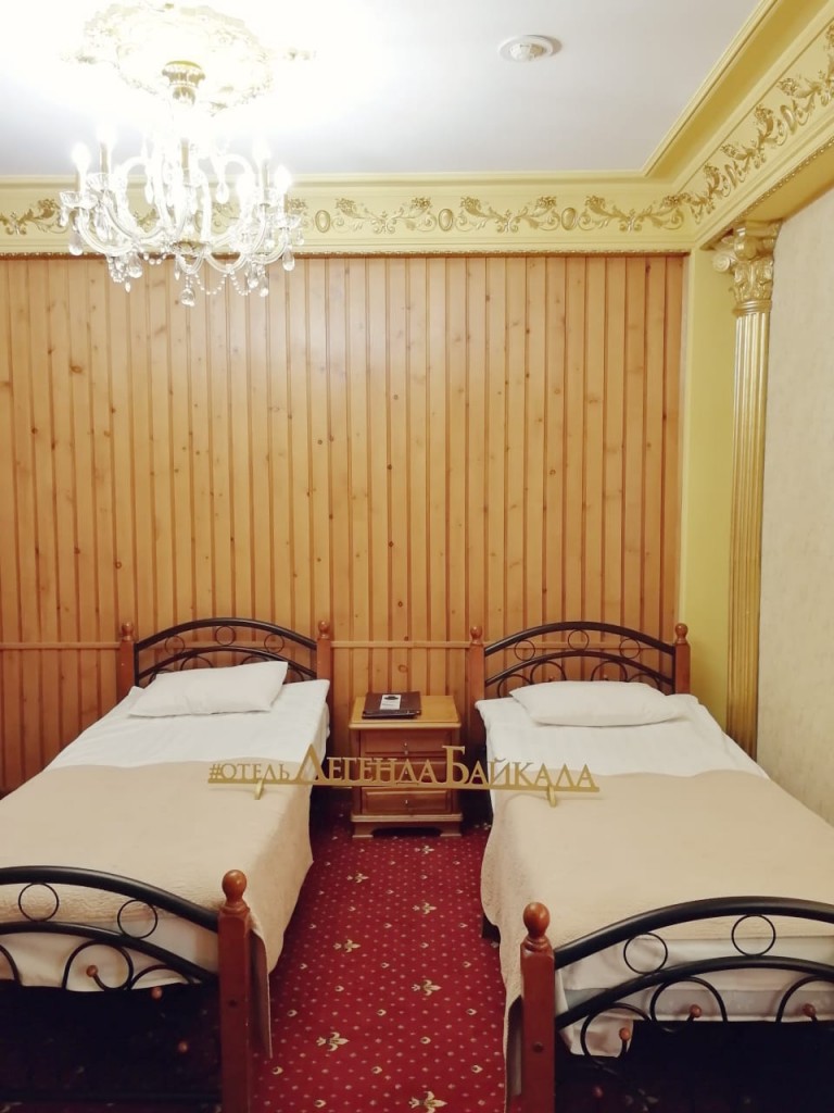 Двухместный (Улучшенный, Twin) отеля Легенда Байкала, Листвянка