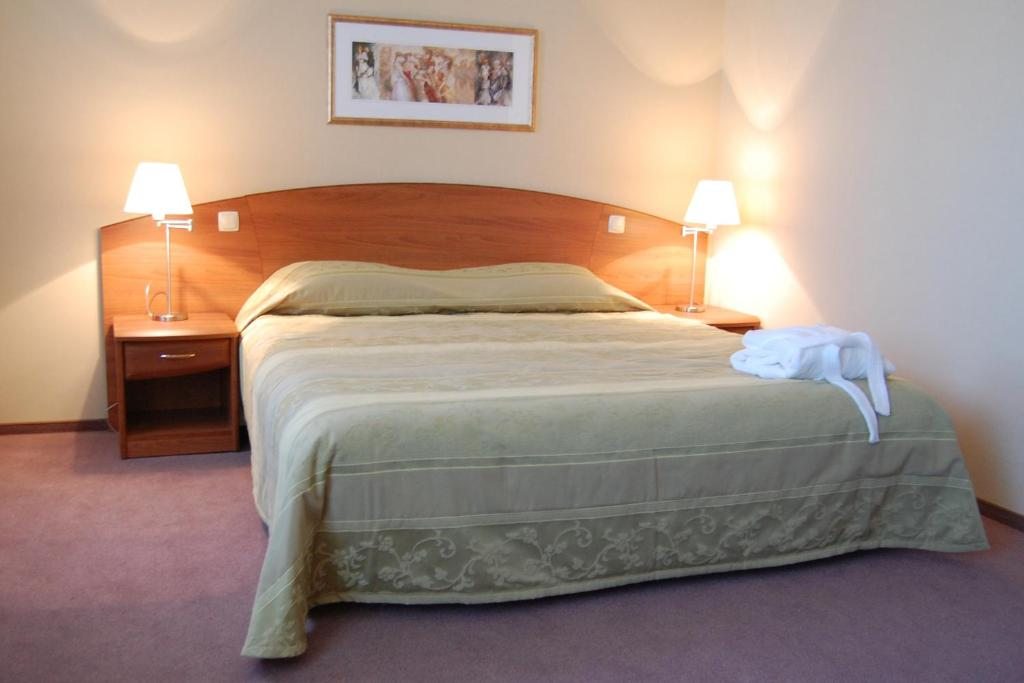 Двухместный (Улучшенный двухместный номер с 1 кроватью) гостиницы HELIOPARK Residence, Пенза