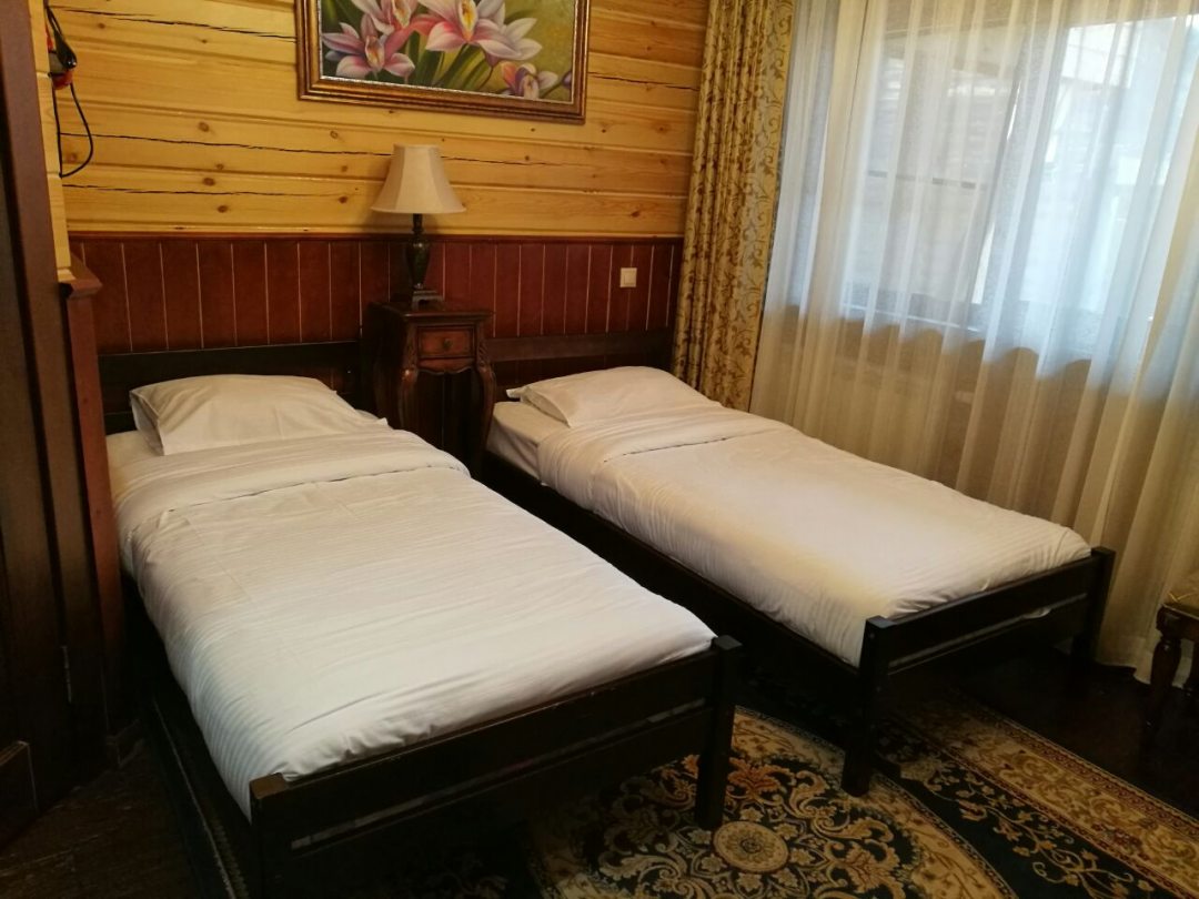 Двухместный (Стандарт с видом на горы с двумя раздельными кроватями 206,306) гостиницы Мечта Байкала, Листвянка