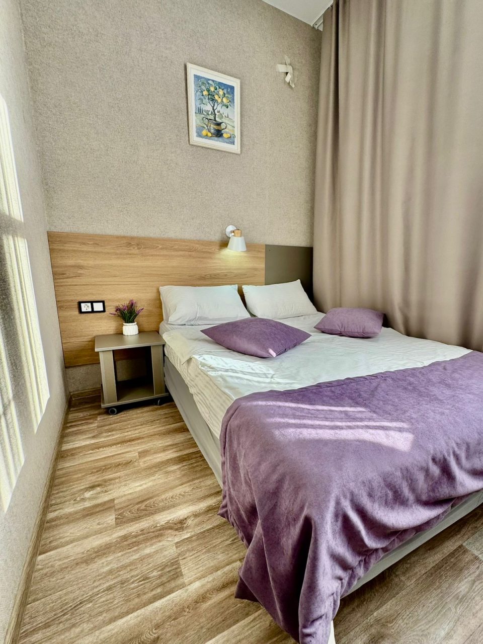 Одноместный (Стандарт плюс одноместный с большой кроватью), Отель Высотник