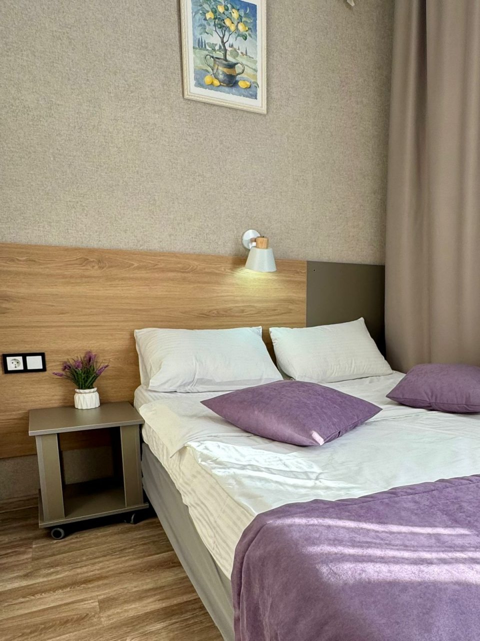 Одноместный (Стандарт плюс одноместный с большой кроватью), Отель Высотник