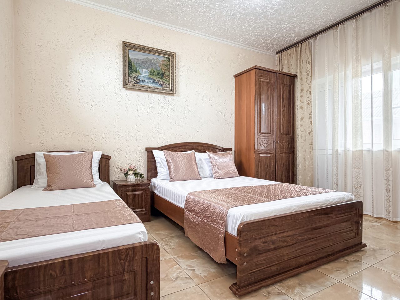 Трехместный (Стандарт), Гостевой дом Оазис