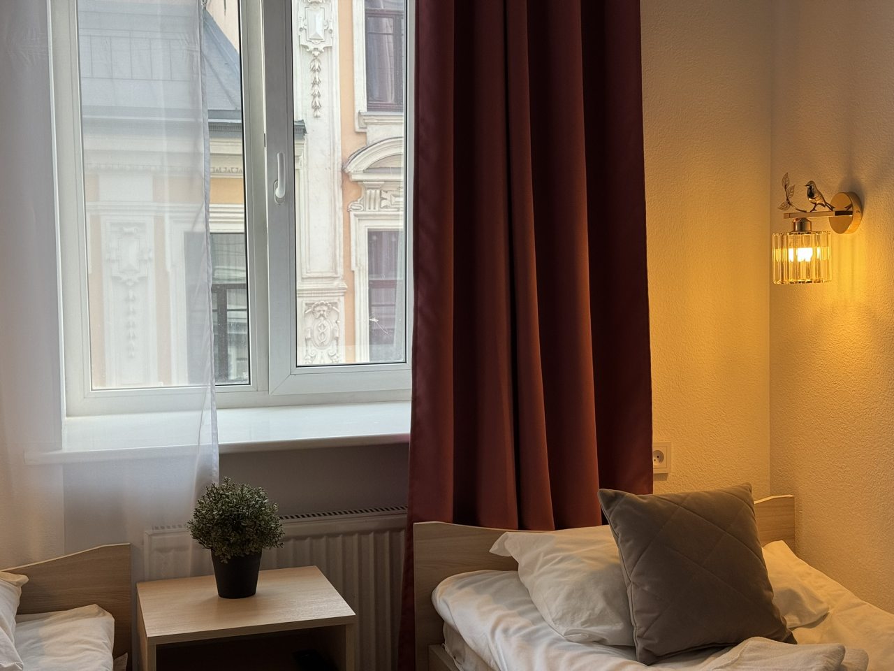 Двухместный (Стандарт с двумя односпальными кроватями), Boho Center Nevsky Hotel