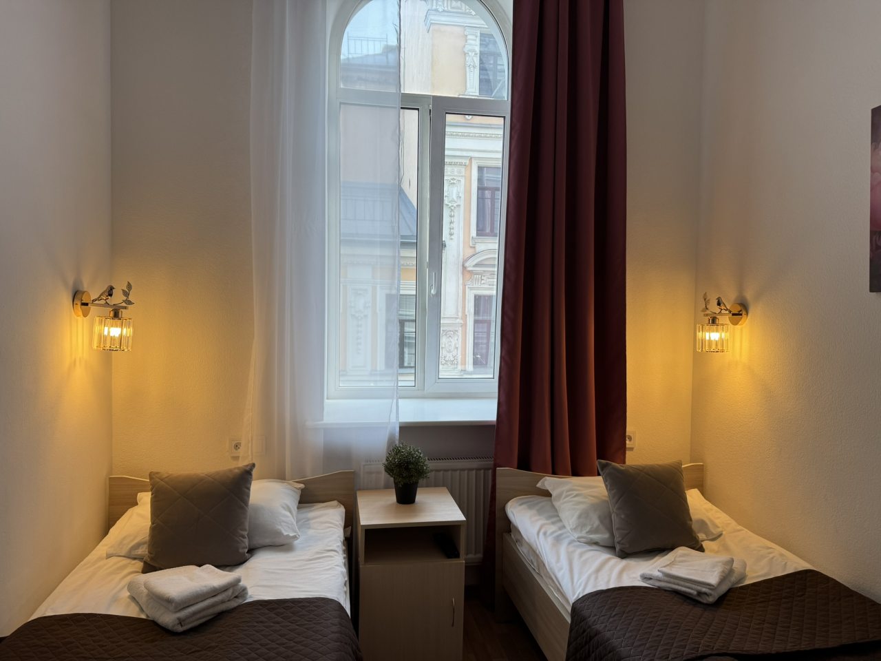 Двухместный (Стандарт с двумя односпальными кроватями), Boho Center Nevsky Hotel