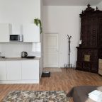 Семейный (С двуспальной кроватью, диваном и кухней), Boho Center Nevsky Hotel