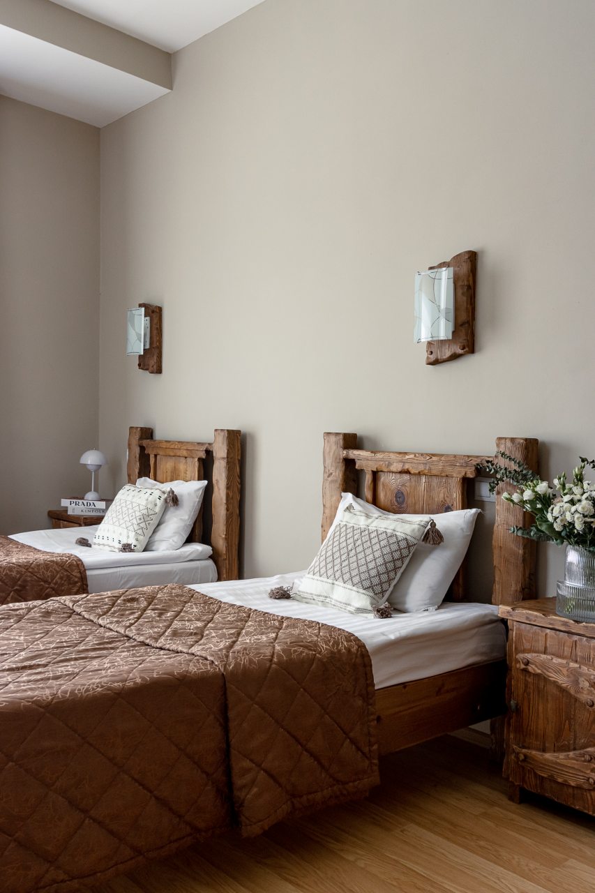 Двухместный (Улучшенный номер с 2 кроватями), Отель Номера в Пушкине