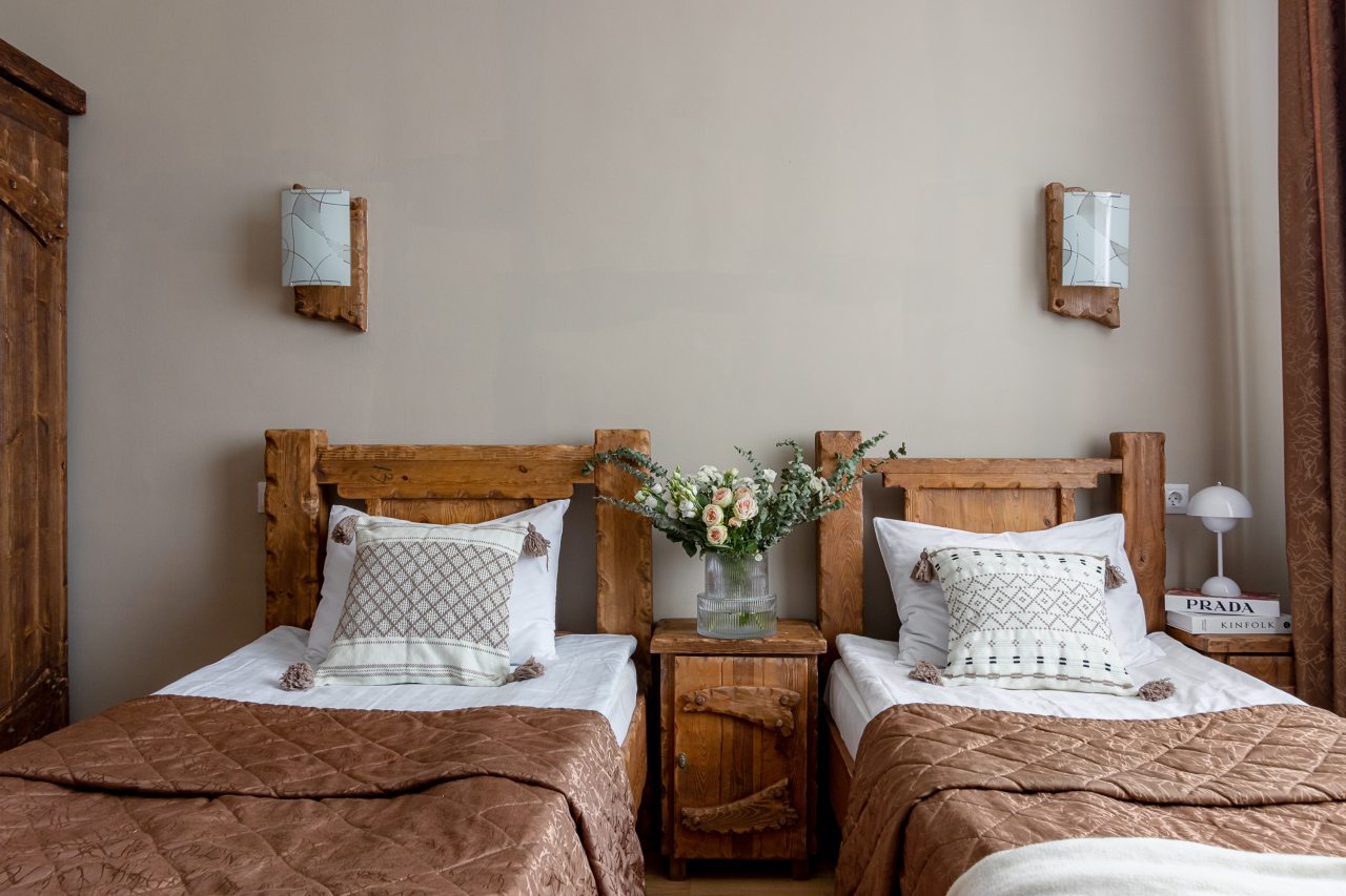 Двухместный (Улучшенный номер с 2 кроватями), Отель Номера в Пушкине