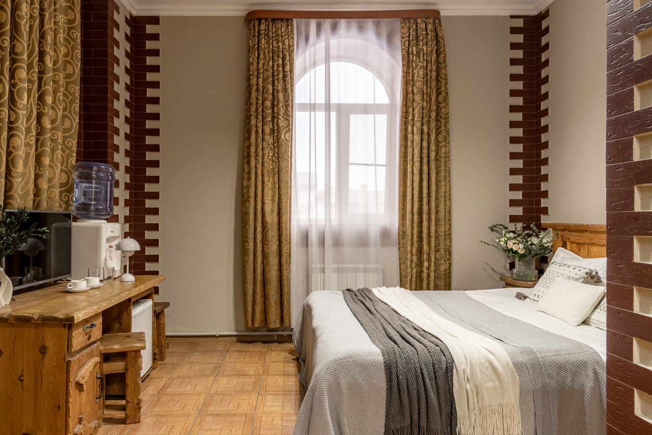 Двухместный (Улучшенный номер с 1 кроватью), Отель Номера в Пушкине