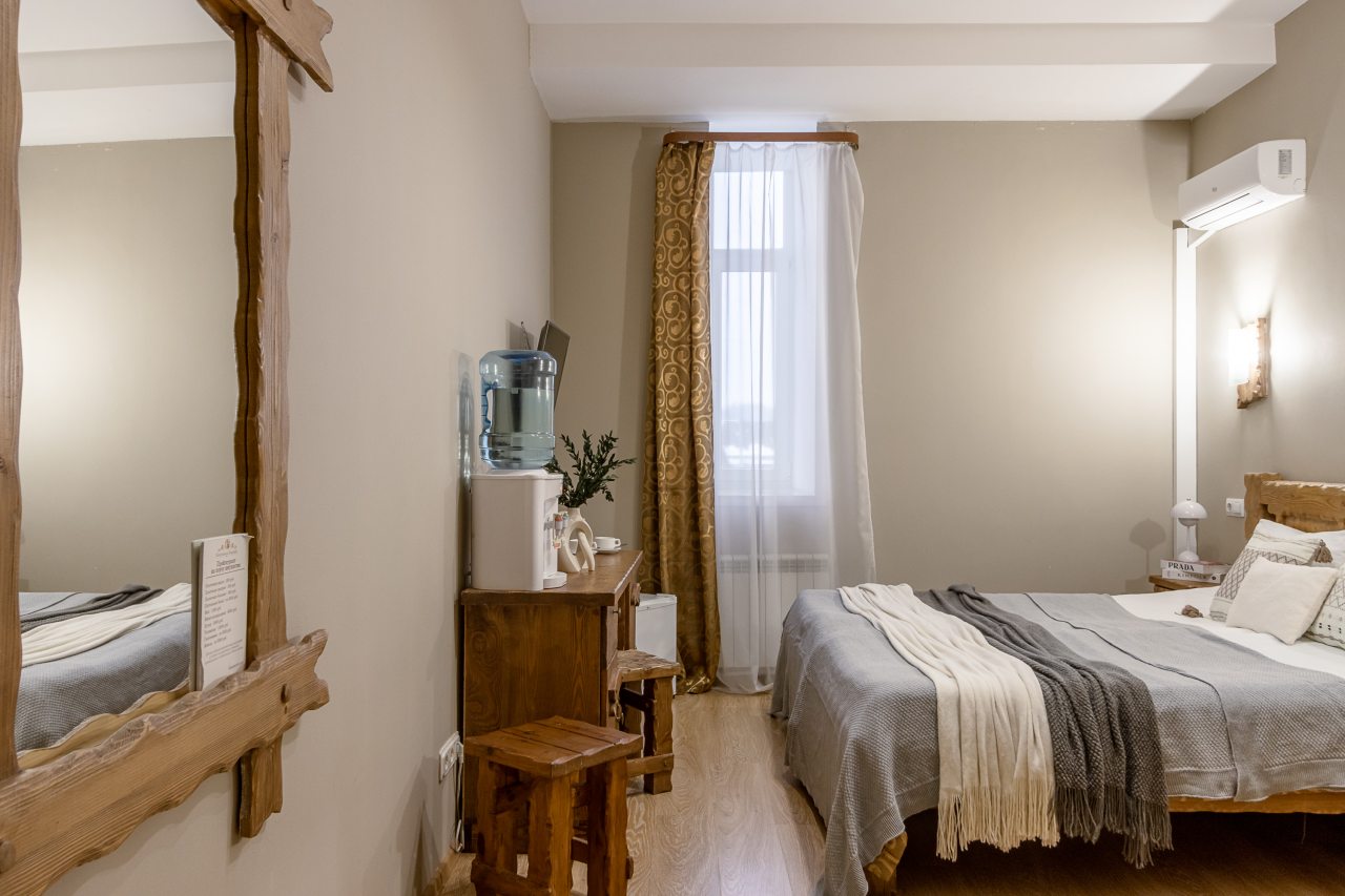 Двухместный (Улучшенный номер с 1 кроватью), Отель Номера в Пушкине