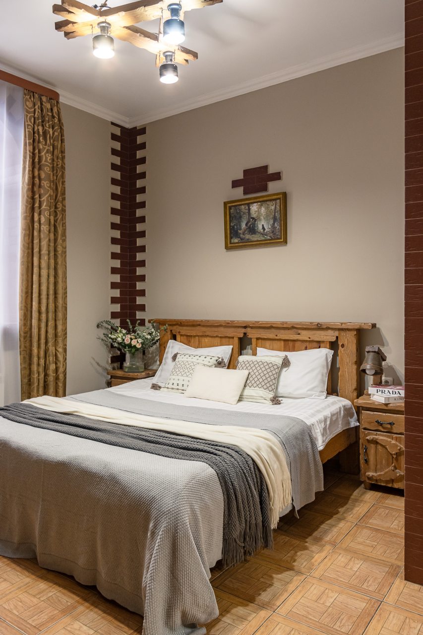 Двухместный (Улучшенный номер с 1 кроватью), Отель Номера в Пушкине