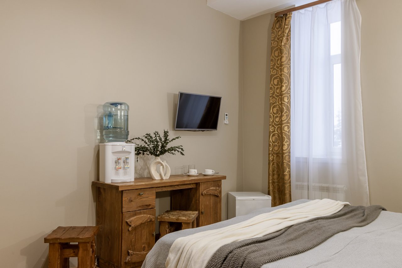 Двухместный (Улучшенный номер с 1 кроватью), Отель Номера в Пушкине