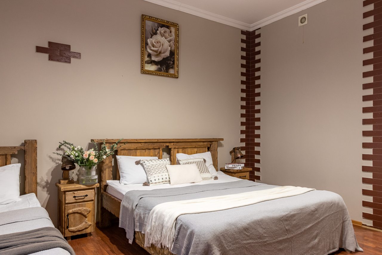 Трехместный (Семейный номер), Отель Номера в Пушкине