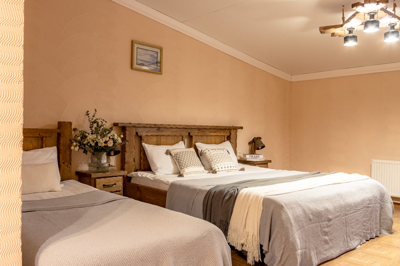 Трехместный (Семейный номер), Отель Номера в Пушкине