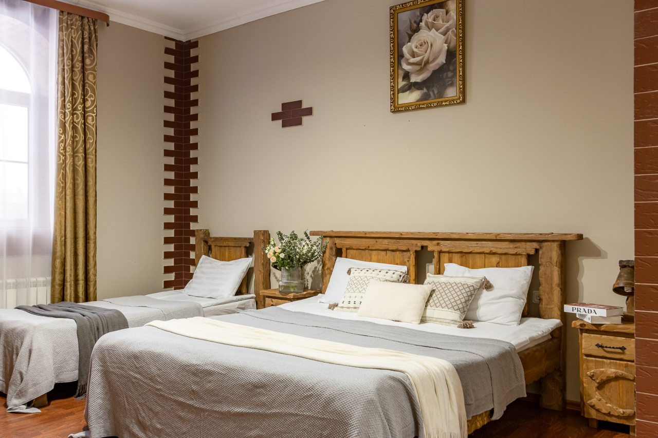 Трехместный (Семейный номер), Отель Номера в Пушкине