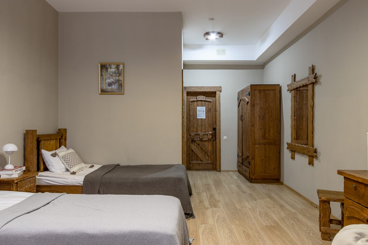 Трехместный (Номер с раздельными кроватями), Отель Номера в Пушкине