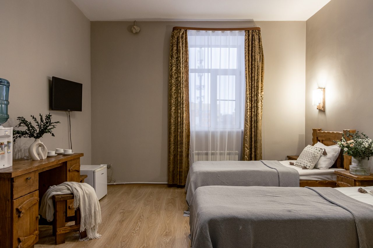 Трехместный (Номер с раздельными кроватями), Отель Номера в Пушкине