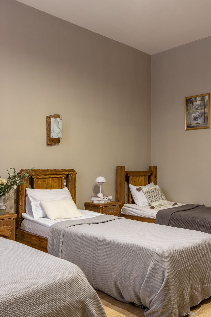 Трехместный (Номер с раздельными кроватями), Отель Номера в Пушкине