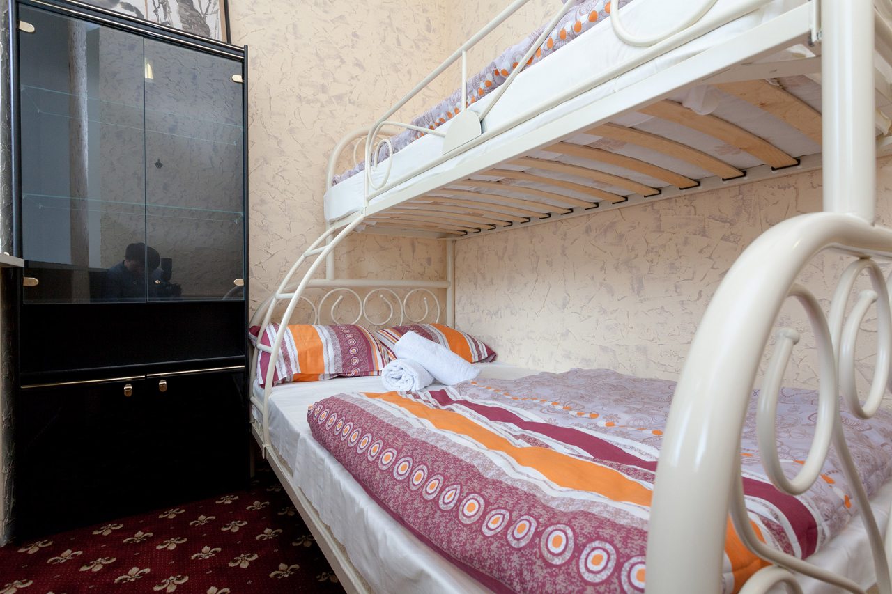 Трехместный (Улучшенный), Отель Ретро Москва Арбат