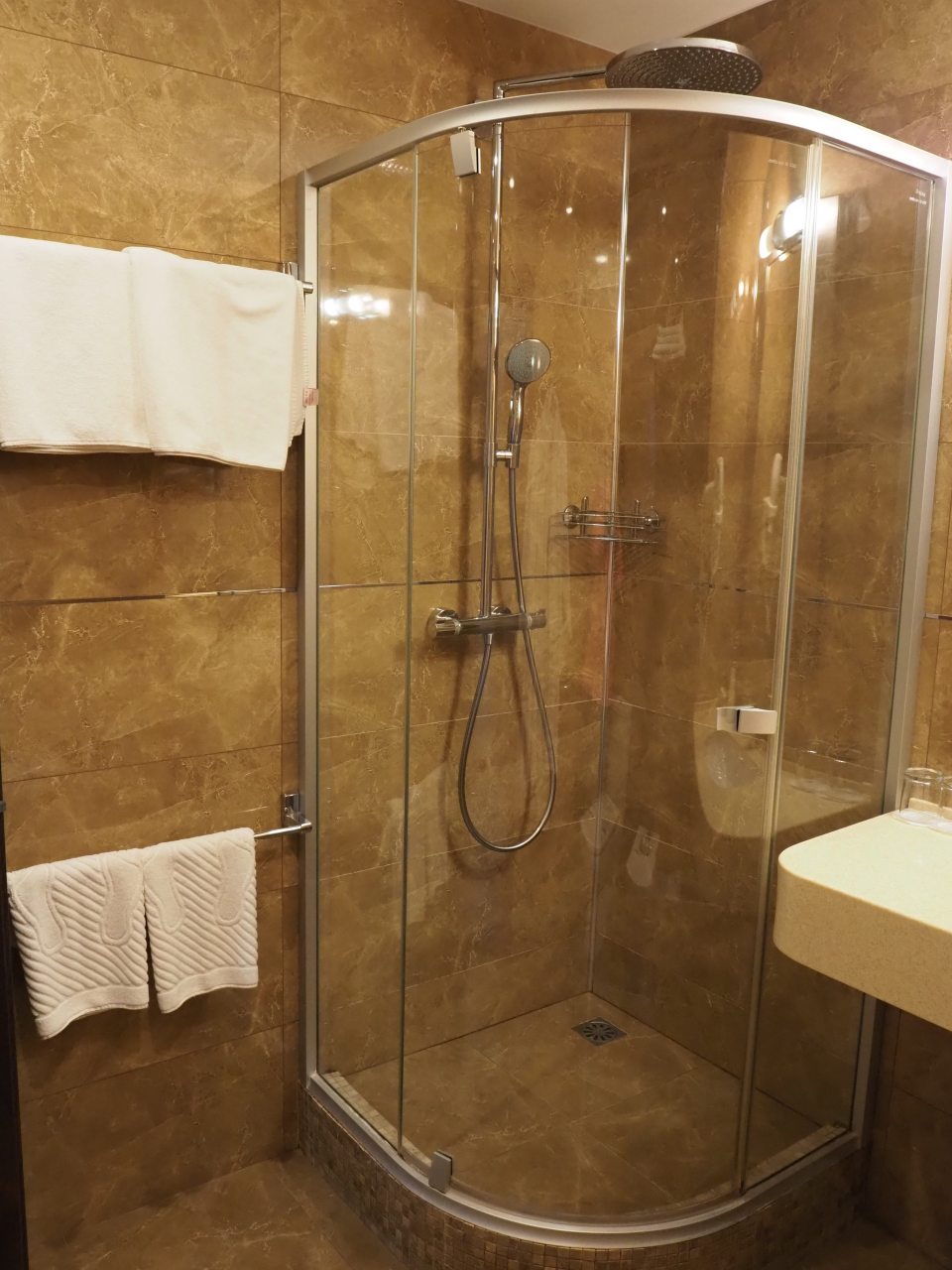 Душевая в номере