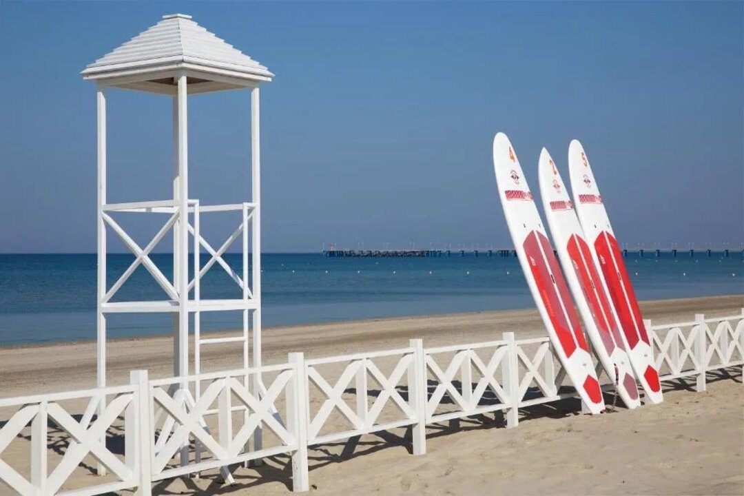 Частная пляжная зона, Отель Alean Family Resort & SPA Riviera 4*