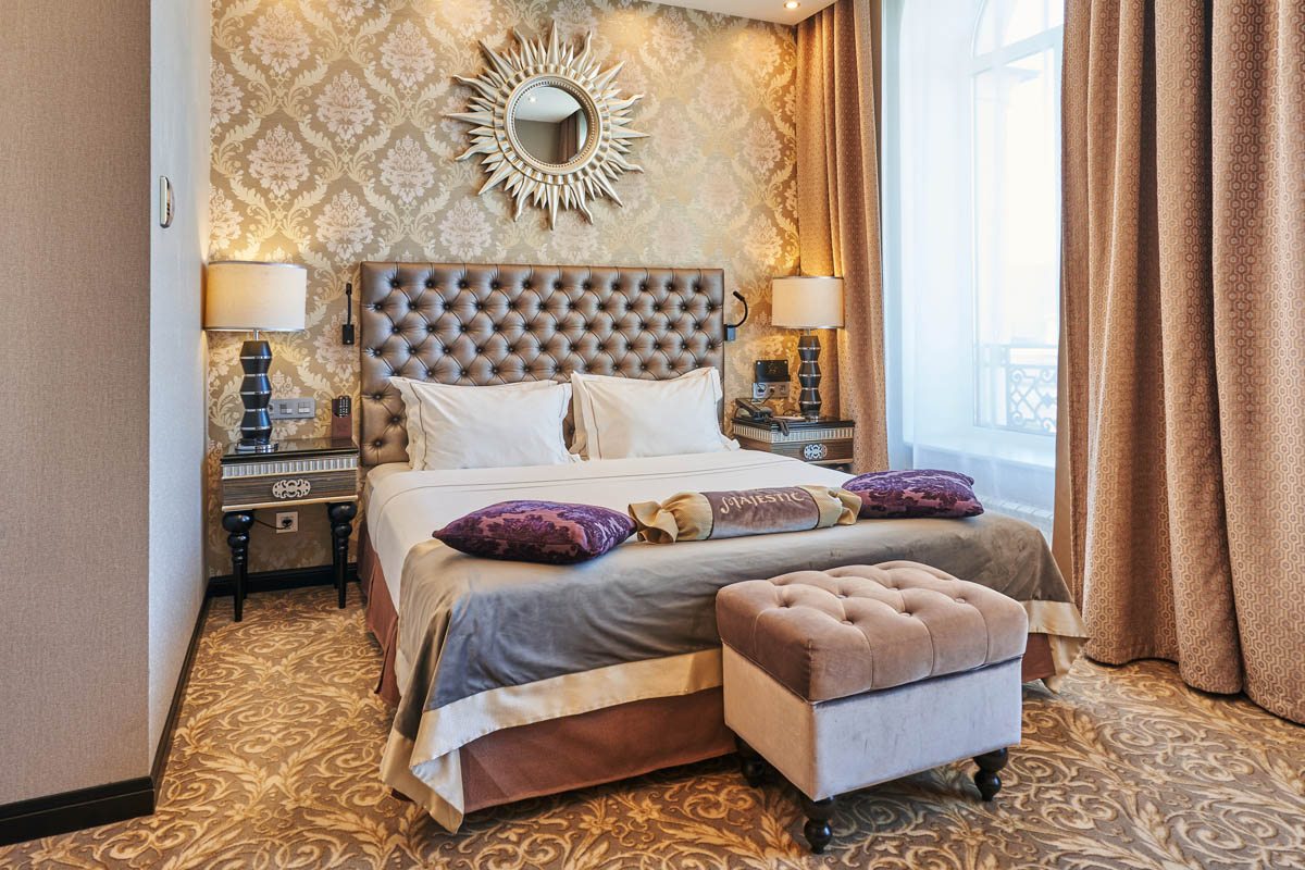 Двухместный (Стандартный номер с двуспальной кроватью) отеля Majestic Boutique Hotel Deluxe, Санкт-Петербург