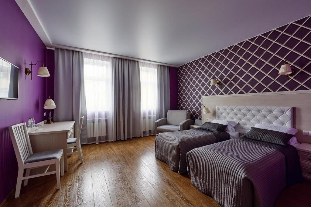 Двухместный (Стандартный двухместный номер с 1 кроватью или 2 отдельными кроватями) отеля Лампа, Казань