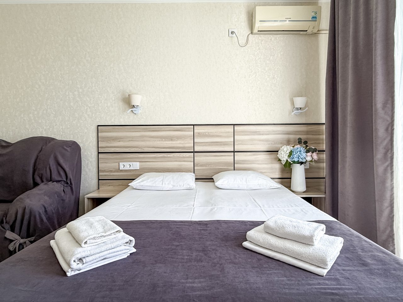 Трёхместный и более (С Балконом), Гостевой дом Ной +