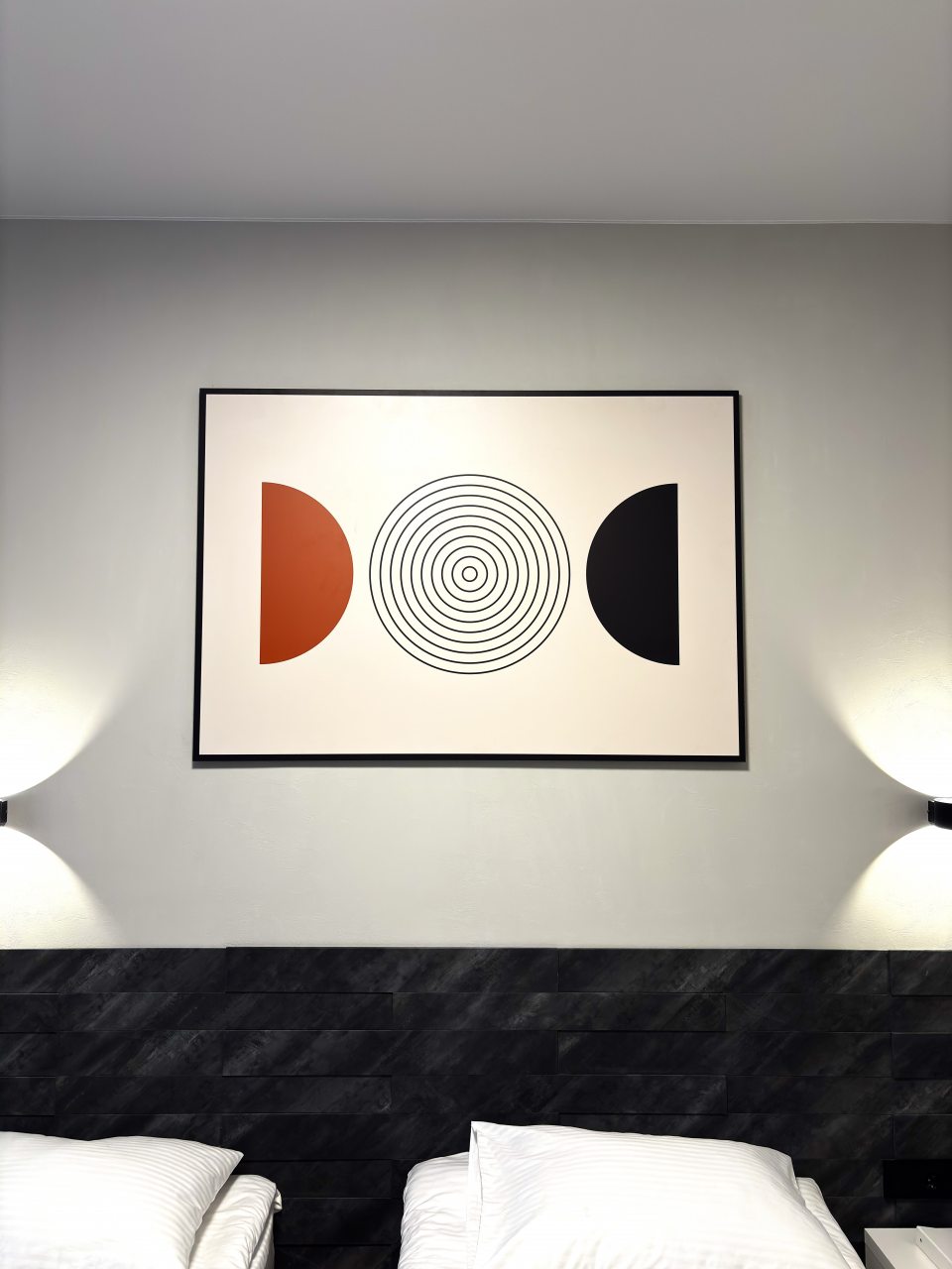 Двухместный (Cтандарт с двумя раздельными кроватями), Гостиница Меридиан