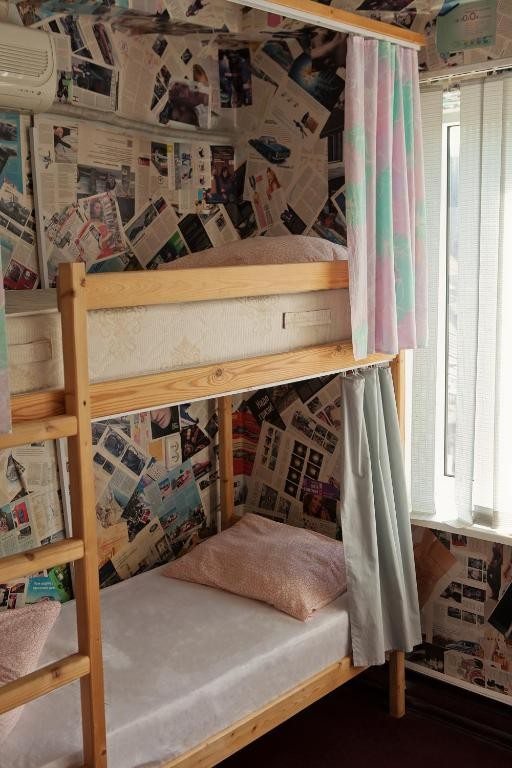 Номер (Кровать в общем 4-местном номере для мужчин и женщин) хостела Loft, Краснодар