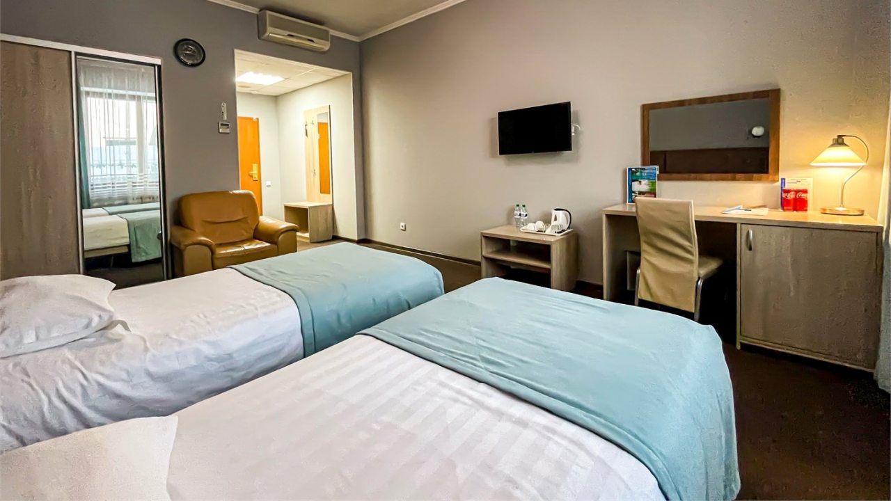 Двухместный (Номер 1 категории 2 раздельные кровати), Курортный отель Беловодье