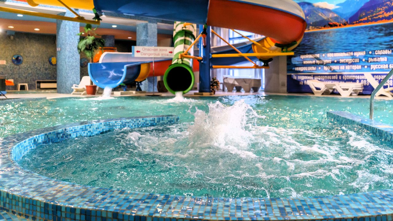 Крытый бассейн, Курортный отель Беловодье