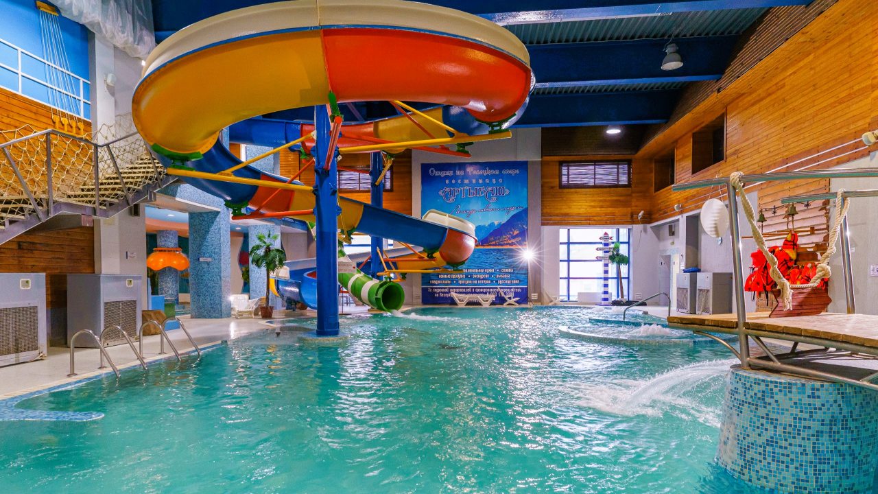 Крытый бассейн, Курортный отель Беловодье