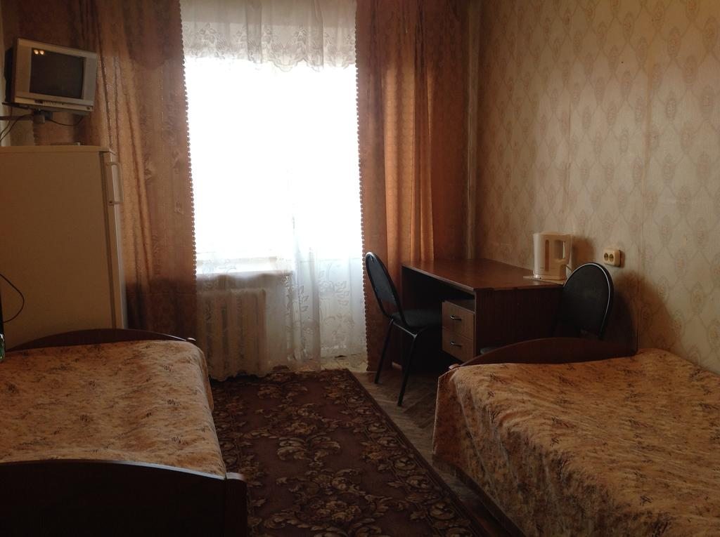 Двухместный (Бюджетный двухместный номер с 2 отдельными кроватями) гостиницы На Институтской, Пушкино, Московская область