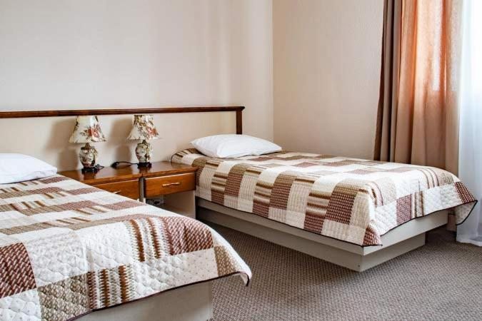Двухместный (Двухместный номер с 2 отдельными кроватями) отеля Inshinka SPA, Тула