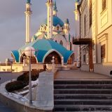 Казань, фото отдыхающего в ноябре