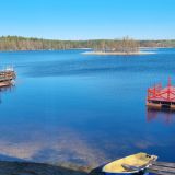 Деревня Никола Рожок, фото отдыхающего в апреле